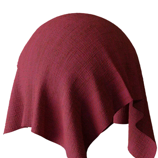 Red Woven Fabric