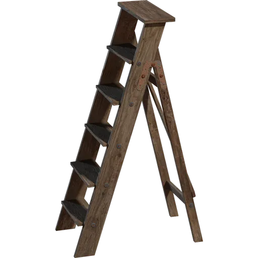 Wooden Ladder 02