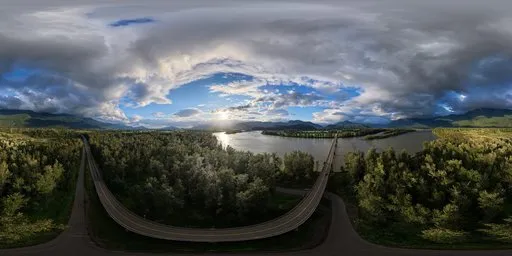 Dramatic Sunset Sky Nature