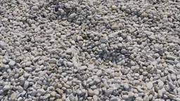 Realistic 3D stone texture for Blender, photogrammetry-based for landscape design.