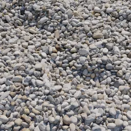 "Photorealistic 3D model of a limestone pile of stones surface created with Blender 3D software. Ideal for landscape design projects and rendered in high-definition with Unreal Engine."