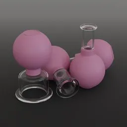 Massage cups-set