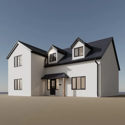Contemporary Dormer House