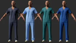 Male Medical Scrubs – Doctor Uniform