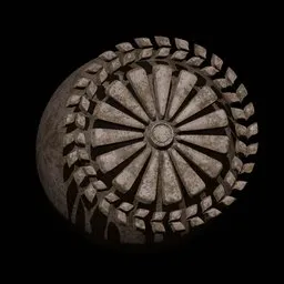 Rokviz Ancient ornament symbol brush