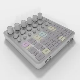 Compact MIDI Pad Controller