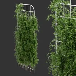 Grid Ivy Simple Plant AQ