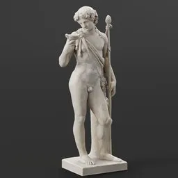 statue of Bacchus in Reverie