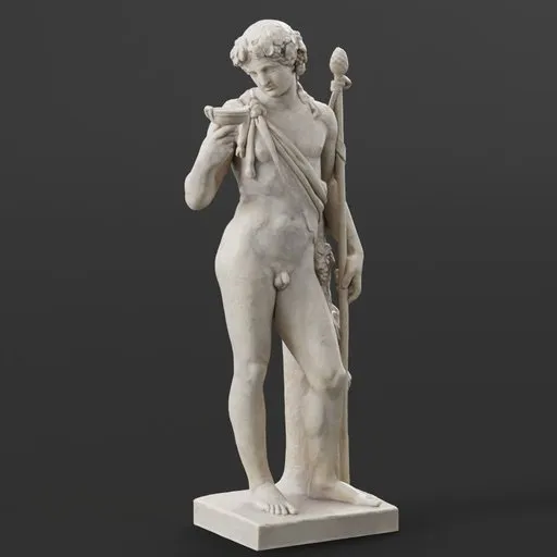 statue of Bacchus in Reverie