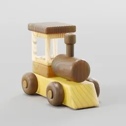 Wooden Train Toy