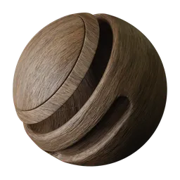 Brown Polished Wood