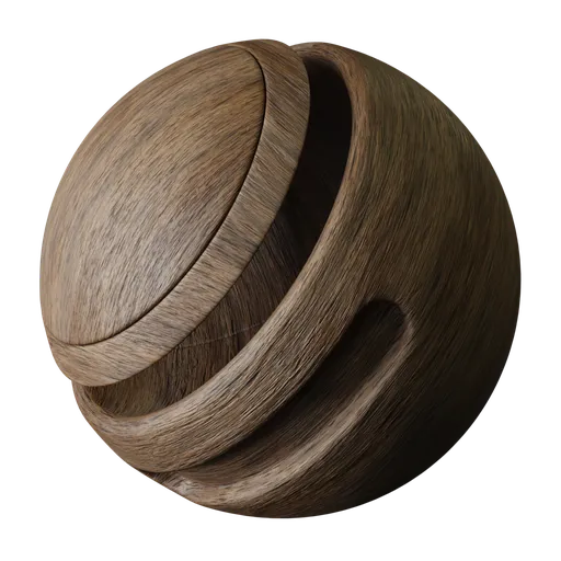 Brown Polished Wood