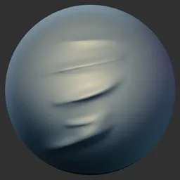 ER_Fabric Brush Slanted Flow Ripple