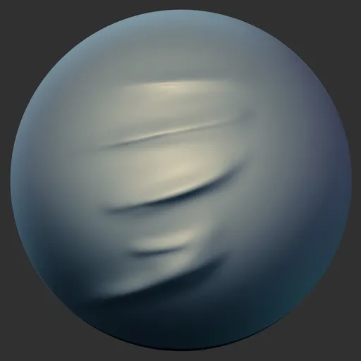 ER_Fabric Brush Slanted Flow Ripple
