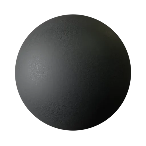Matte Black Powder Coated Metal