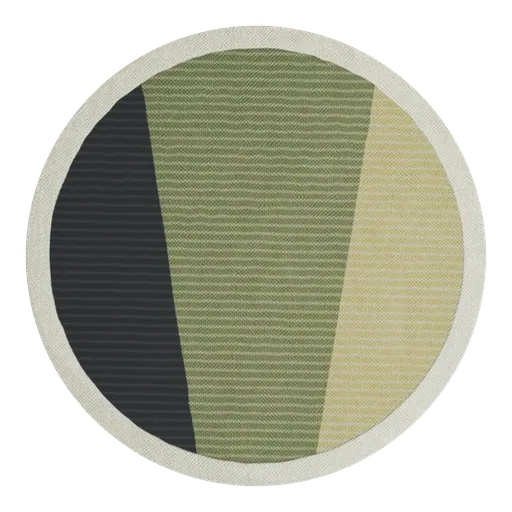 Modern Round organic Rug