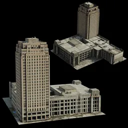 Scan Old building high