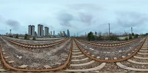 Old train station railwall