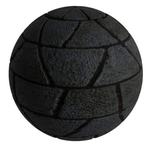 Stone Floor Paving Dark
