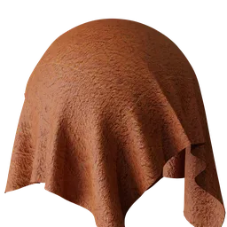 Graphical Orange Chenille
