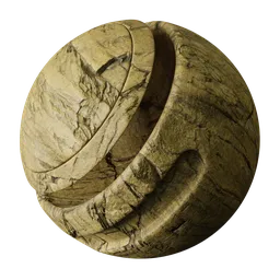 Yellow Desert Rock