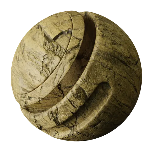 Yellow Desert Rock