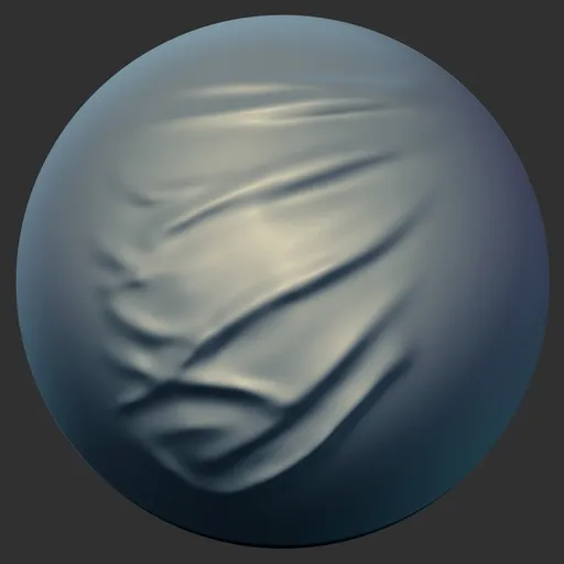 ER_Fabric Brush Pinched Folds