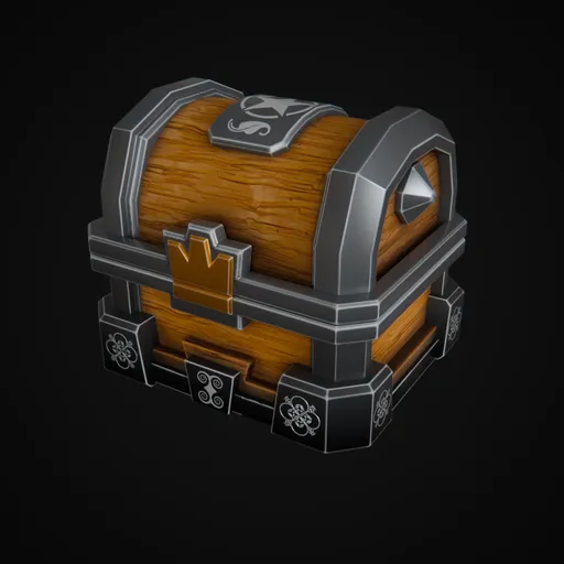 Stylized Fantasy Treasure Chest