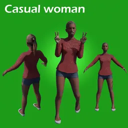 Casual woman