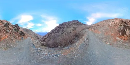 Mountain Gravel Road High Wilderness