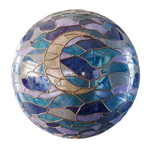 Fantasy Stained Glass Window