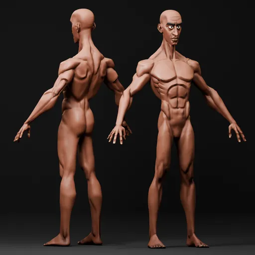 Stylized Character Model -Rigged