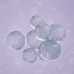 Animated Floating Water Bubbles Product Background Scene