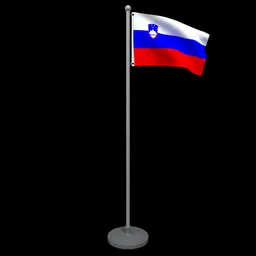 Animated Flag of Slovenia