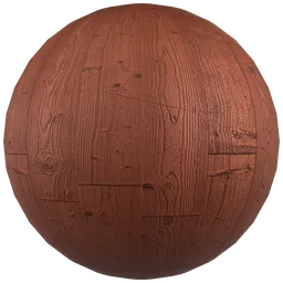 Classic Rustic Wood Parquet Red Brown