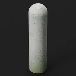 Bollard Concrete Rounded