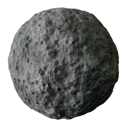 Procedural Asteroid Material