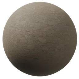 Detailed texture of a seamless marble stone PBR material for 3D rendering and Blender artists.