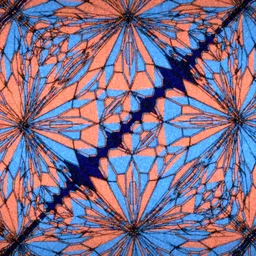 Geometric Kaleidoscope Voronoi Mosaic