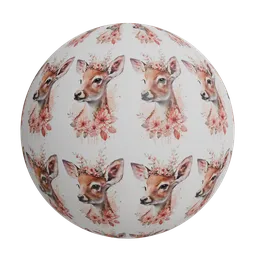Gentle deer artwork