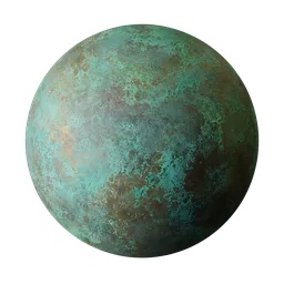 Oxidized Turquoise Copper