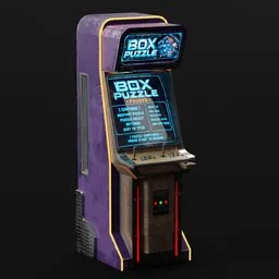Cyberpunk Arcade Puzzle