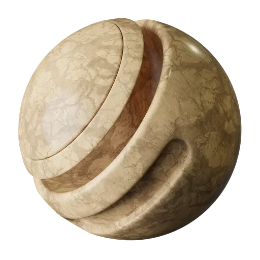 Brown marble