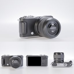 Pocket digital mirrorless camera