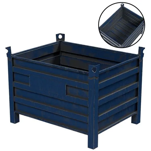 Metal Storage Bin