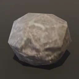 Fractured Limestone Round Med