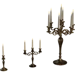 Brass Candleholders