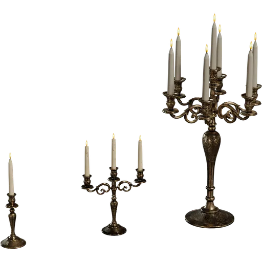 Brass Candleholders