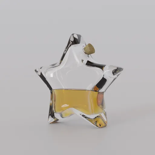 Star Shaped Bottle