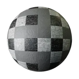 Damaged Marble Tiles